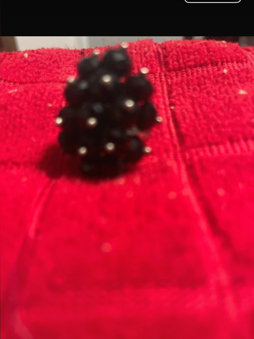 Classic Black Cluster Ring
